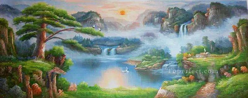 Dream Heaven Chinese Landscape Oil Paintings